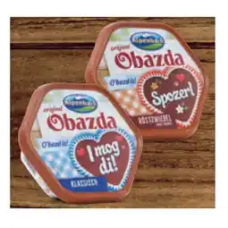 Hofer Obazda versch. Sorten HOFER Angebot