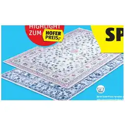 Hofer Bedruckter-Soft-Teppich Gr. 100 x 150 cm HOFER Angebot