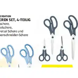 Hofer Scheren Set, 4-teilig div. Sorten HOFER Angebot