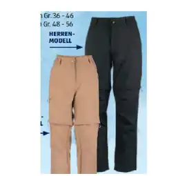 Hofer Damen-/Herren-Trail Zip-Off Hose HOFER Angebot