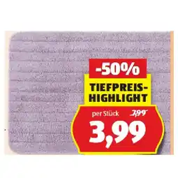 Hofer Badematte Teddy Gr. 60 x 100 cm HOFER Angebot
