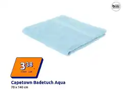 Action Capetown Badetuch Aqua Angebot