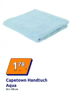 Action Capetown Handtuch Aqua Angebot