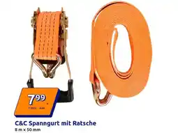 Action C&C Spanngurt mit Ratsche Angebot