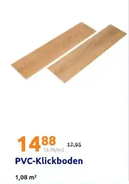 Action PVC-Klickboden Angebot