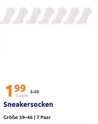 Action Sneakersocken Angebot