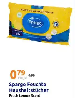 Action Spargo Feuchte Haushaltstücher Angebot