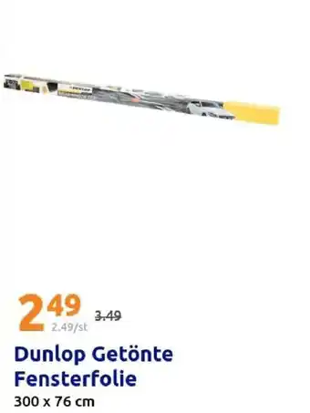 Action Dunlop Getönte Fensterfolie Angebot