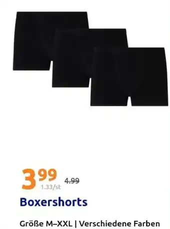 Action Boxershorts Angebot