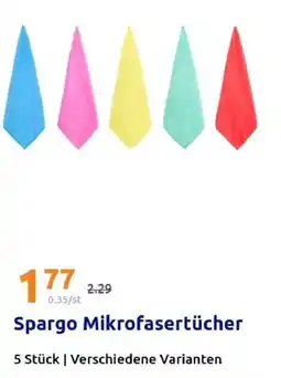 Action Spargo Mikrofasertücher Angebot