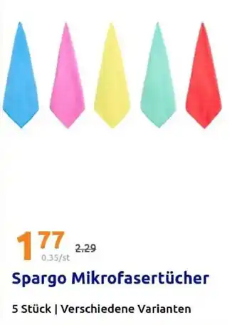 Action Spargo Mikrofasertücher Angebot