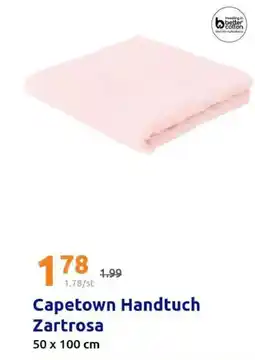 Action Capetown Handtuch Zartrosa Angebot