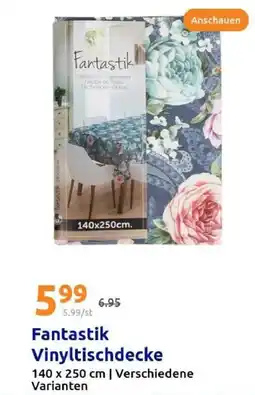 Action Fantastik Vinyltischdecke Angebot