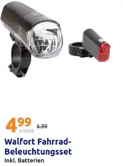 Action Walfort Fahrrad- Beleuchtungsset Angebot
