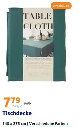 Action Tischdecke Angebot