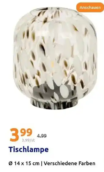 Action Tischlampe Angebot