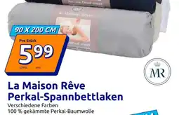 Action La Maison Rêve Perkal-Spannbettlaken Angebot