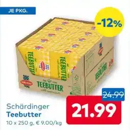 T&G Schärdinger Teebutter Angebot