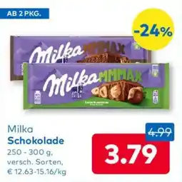 T&G Milka Schokolade Angebot