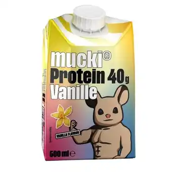 Interspar protein 32 g kakao oder mucki protein 40 g vanille INTERSPAR Angebot