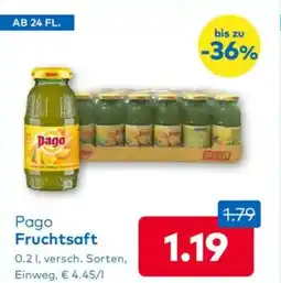 T&G Pago Fruchtsaft Angebot
