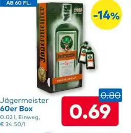 T&G Jägermeister Angebot