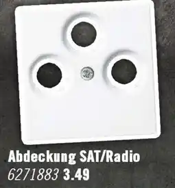 Hornbach Abdeckung SAT/Radio Angebot