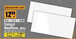 Hornbach glänzend oder matt 30 x 30 x 0.8 cm Angebot