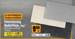 Hornbach Feinsteinzeug Bodenfliese Vega 30.5 x 0.74 Angebot