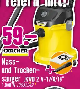 Hornbach Nass- und Trockensauger Kärcher Angebot