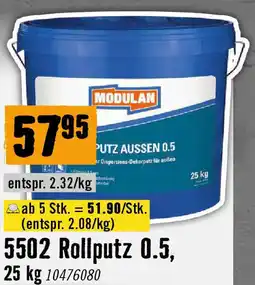 Hornbach 5502 Rollputz 0.5 Angebot