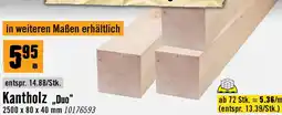 Hornbach Kantholz Duo Angebot