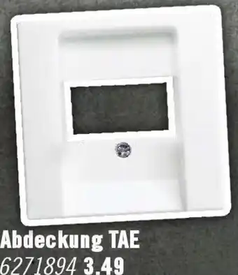 Hornbach Abdeckung TAE Angebot