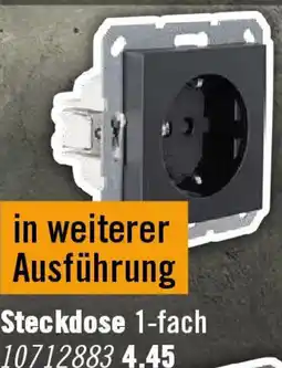 Hornbach Steckdose 1-fach Angebot