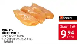 Transgourmet Quality hühnerfilet Angebot