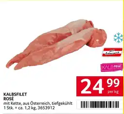 Transgourmet Kalbsfilet rosé Angebot