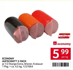 Transgourmet Economy aufschnitt 3-fach Angebot