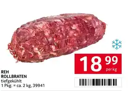 Transgourmet Reh rollbraten Angebot