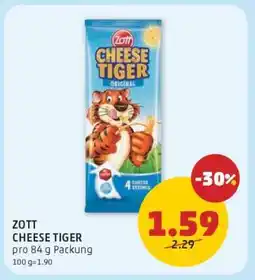 PENNY ZOTT CHEESE TIGER Angebot