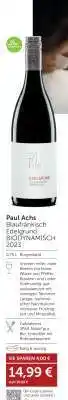Interspar Paul Achs Blaufränkisch Edelgrund BIODYNAMISCH 2023 Angebot