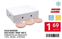 Transgourmet Gold burger aus huhn / rind Angebot