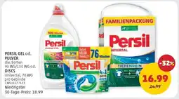 PENNY PERSIL GEL od. PULVER div. Sorten Angebot