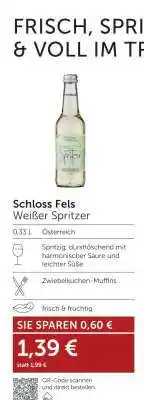 Interspar Schloss Fels weisser Spritzer Angebot