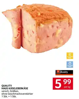 Transgourmet Quality haus käseleberkäse Angebot