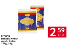 Transgourmet Recheis eierteigwaren Angebot