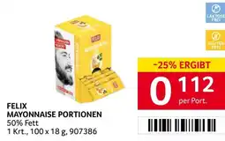 Transgourmet Felix mayonnaise portionen Angebot