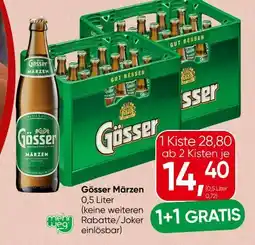 Spar Gösser Märzen Angebot