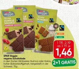 Spar Spar Veggie Schokolade Angebot