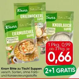 Spar Knorr Bitte zu Tisch Suppe Angebot