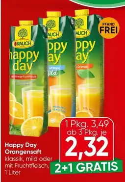 Spar Rauch Happy Day Orangensaft Angebot
